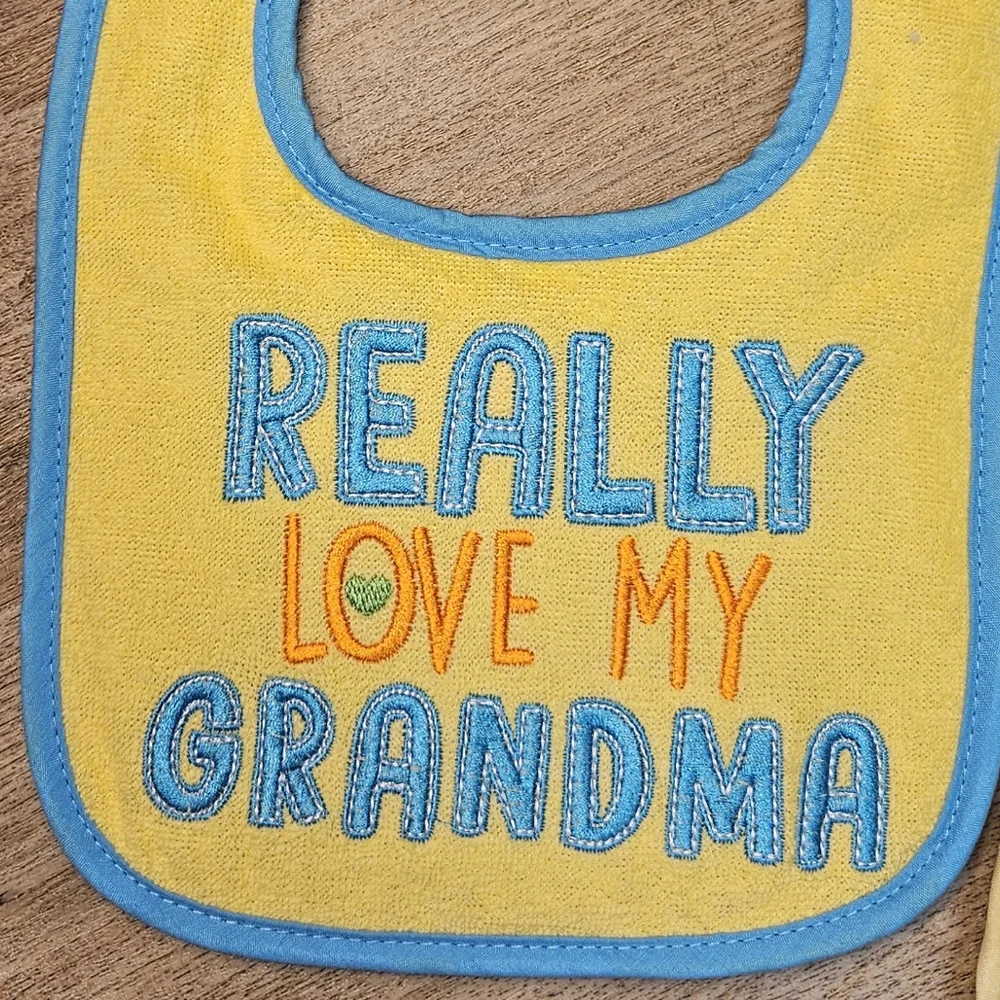 Bundle Of 4 Baby Boy Bibs